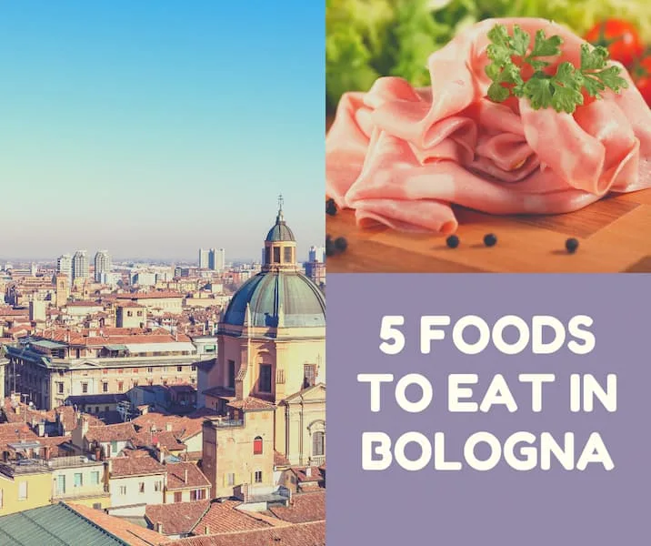Foods to eat in Bologna
