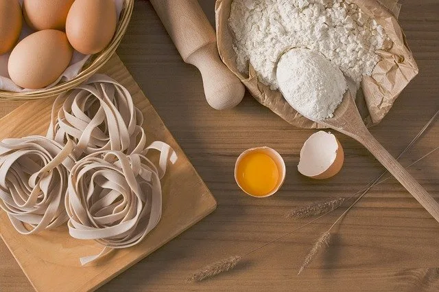 home made egg pasta