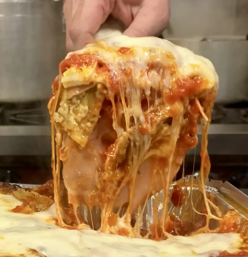 eggplant parmesan is a perfect side dish to serve with meatballs