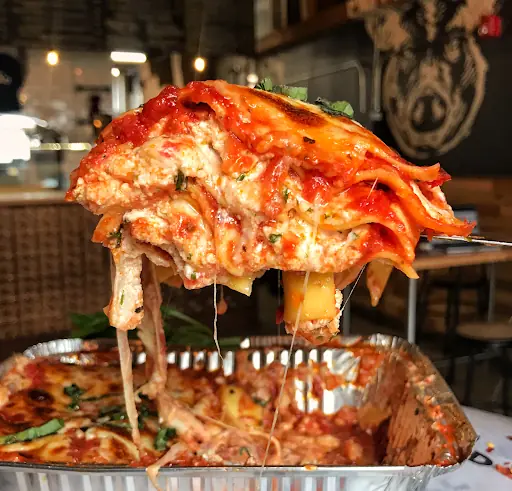 what to serve with meatballs - quattro formaggi lasagna