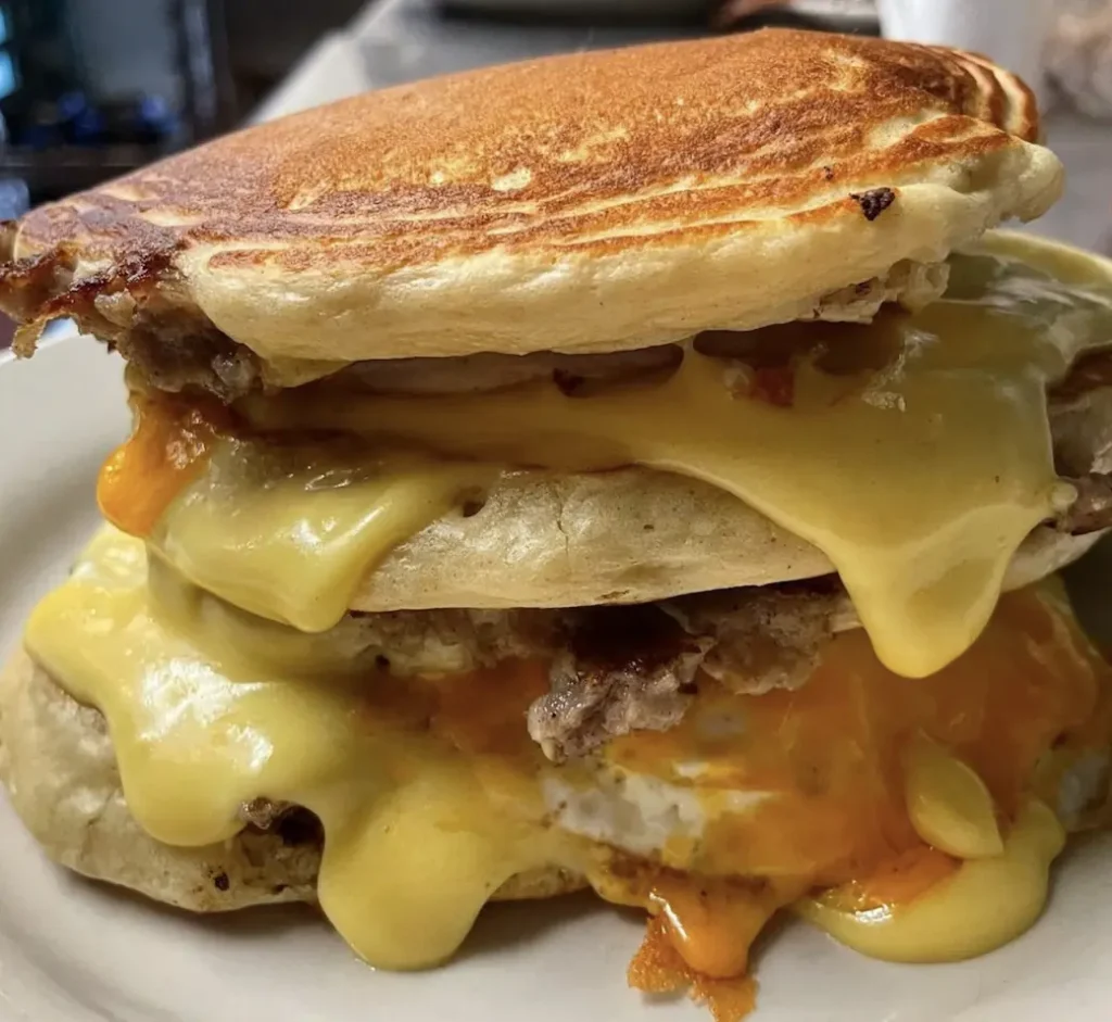 a hearty breakfast served at Flapjack’s Pancake House in Lincoln, NH