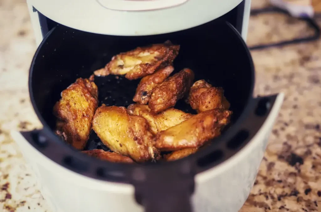 Air Fryer Frozen Wings-chicken
