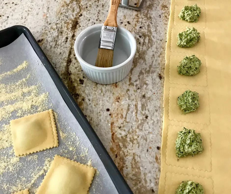 making ravioli from home