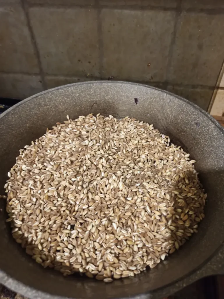 raw farro