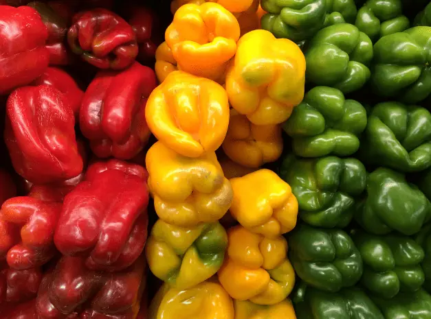 bell peppers for ratatouille