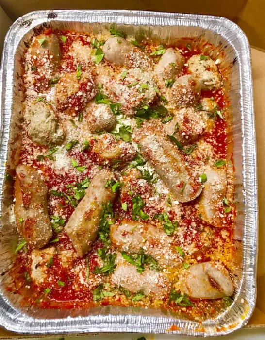 banquet dinner-meatball sausage