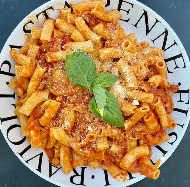 banquet dinner-pasta