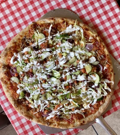 mortadella head's gyro pizza