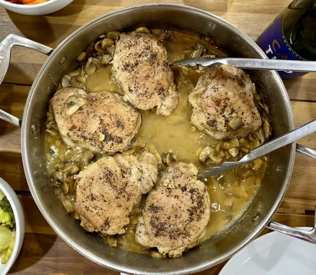 gluten free pork chop-freshly made juicy pork chop