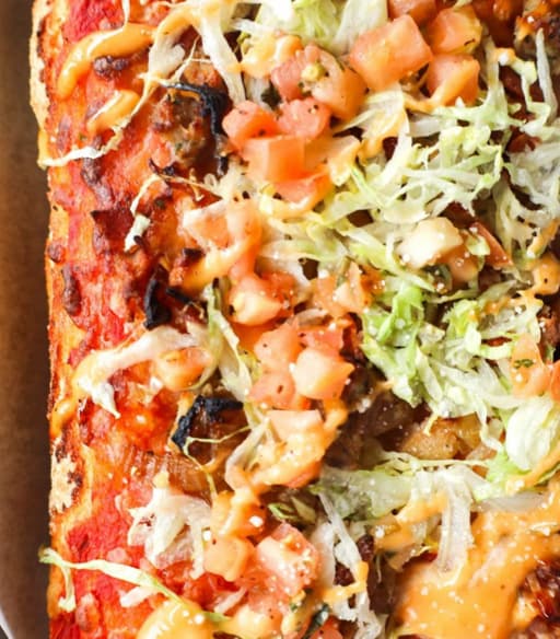 big mac pizza recipe