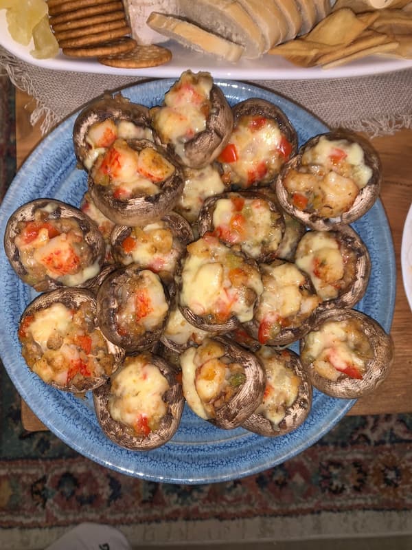 crab stuffed mushrooms