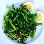 sauteed rapini final look