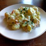 creamy salmon gnocchi
