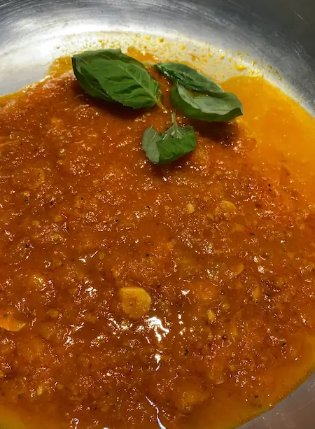 marinara sauce-Sauce with herbs