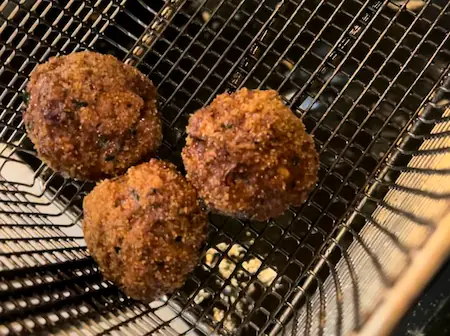 how to fry meatballs-deep fried meatballs
