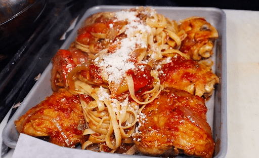 Baked Chicken and Peppers Recipe