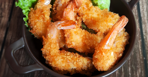 What does shrimp scampi fritta taste like?