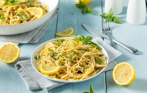 One pot lemon pasta