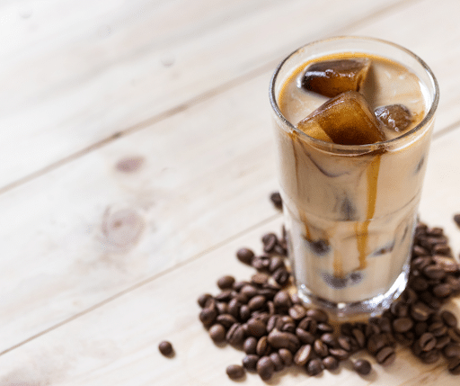 iced oat milk cold brew latte