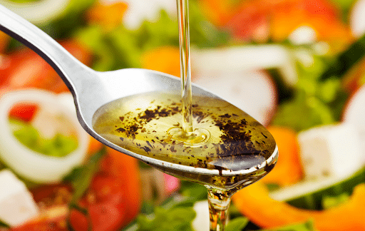 vegan dressing spoon