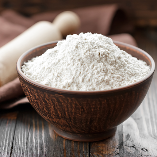 Flour being whisked into tomato sauce