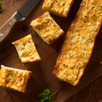 The Best Cheesy Sourdough Garlic Bread Recipe