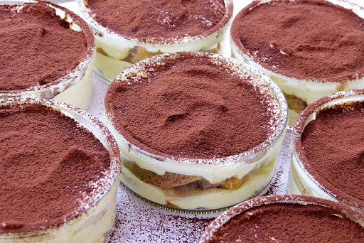 Easy Gluten-Free Tiramisu Recipe - small tiramisu bowls
