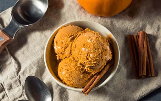 Pumpkin Gelato servings