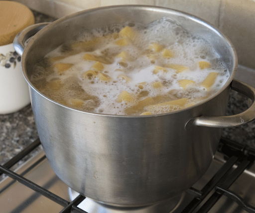 starchy pasta water