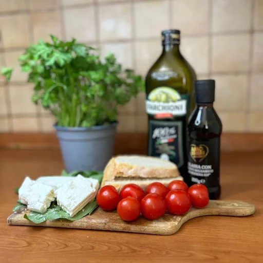 eta cheese for bruschetta 