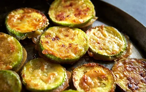 Crispy Parmesan Zucchini