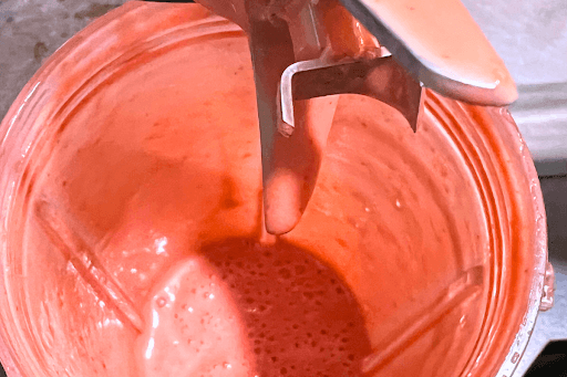 creamy strawberry vinaigrette