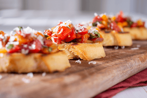 easy caprese bruschetta recipe