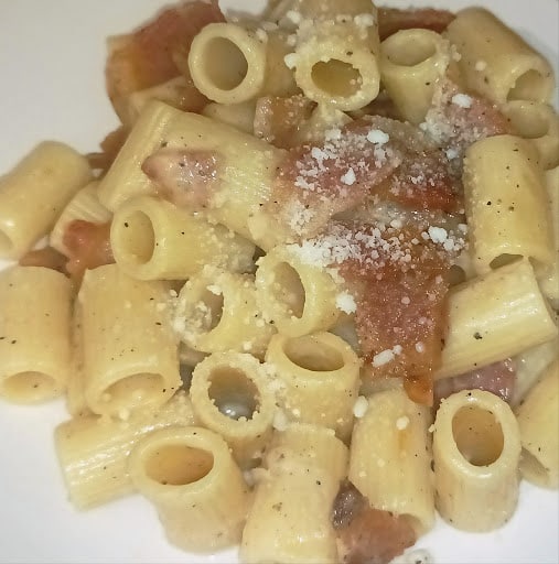 white amatriciana