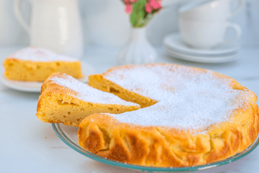 Creamy baked lemon ricotta cheese recipe