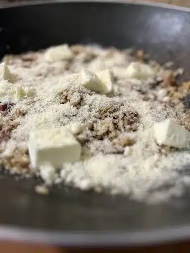 Risotto with Parmesan cheese