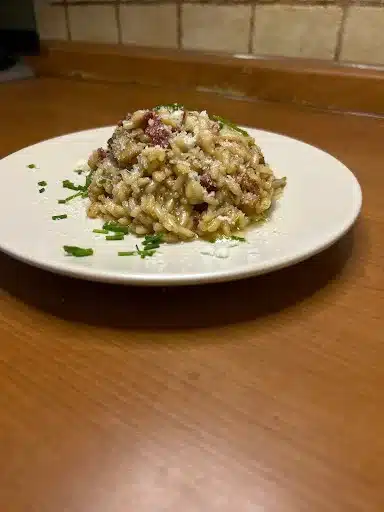 creamy bacon risotto recipe