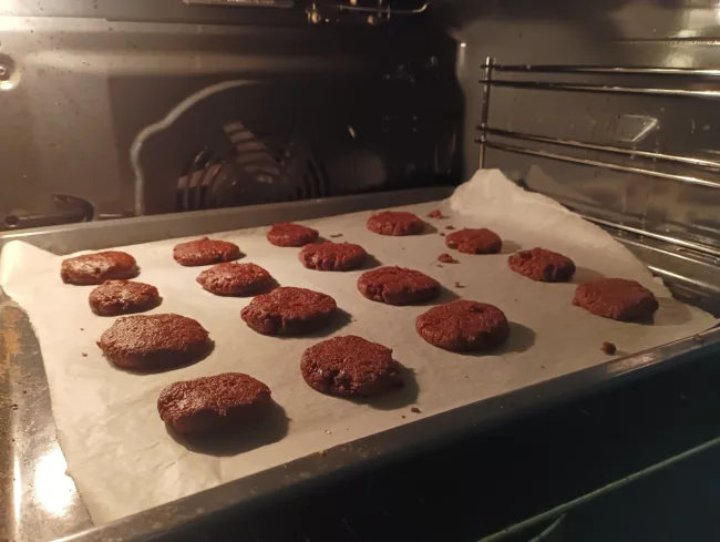 baking espresso cookies
