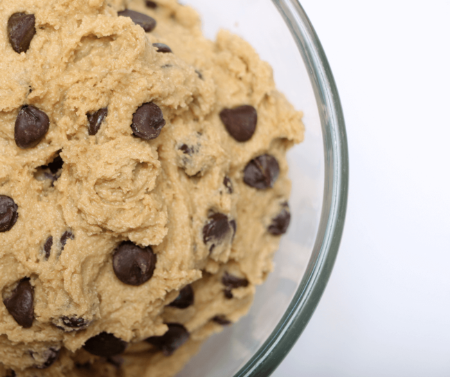 chocolate chip cookie dough