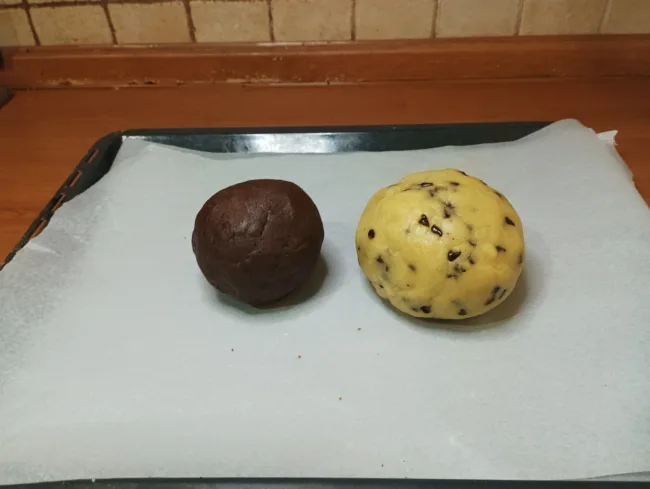 cookie dough balls