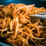 homemade italian ragu spaghetti recipe