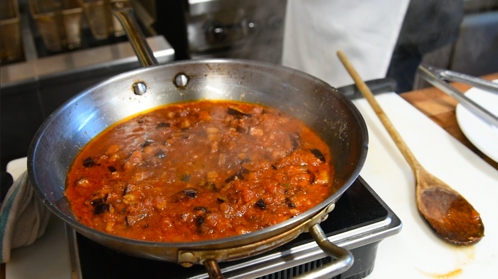 Pasta Alla Norma-Marinara