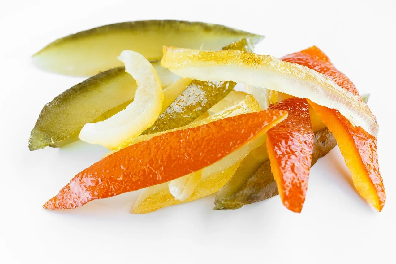 italian almond christmas cookies recipe - candied fruit