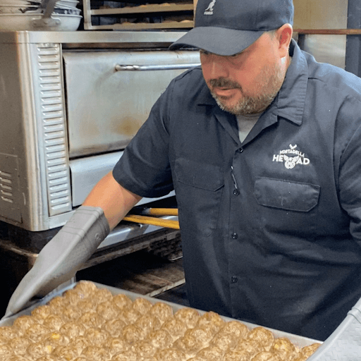 meatball parmesan casserole recipe-Prepping the meatballs