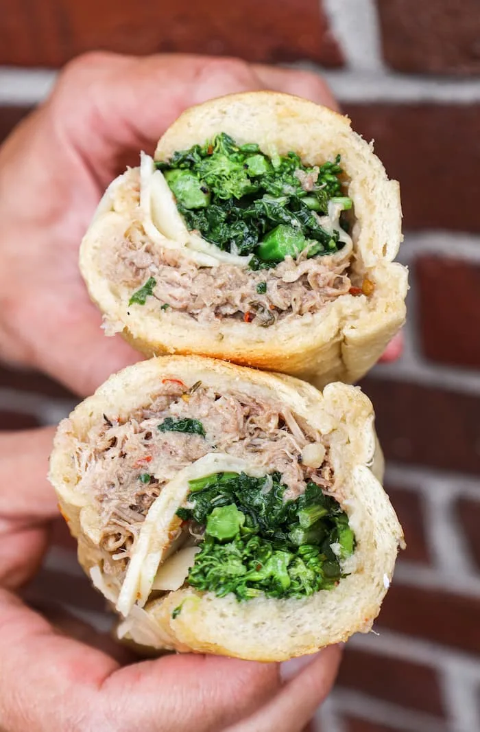 italian roast pork sandwich recipe Competition -pork and rabe 3-2 (1)