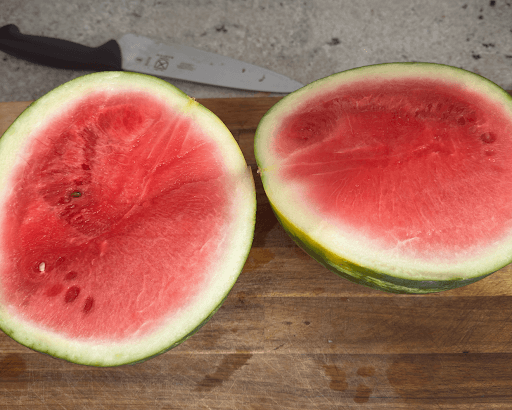 Freezing watermelon