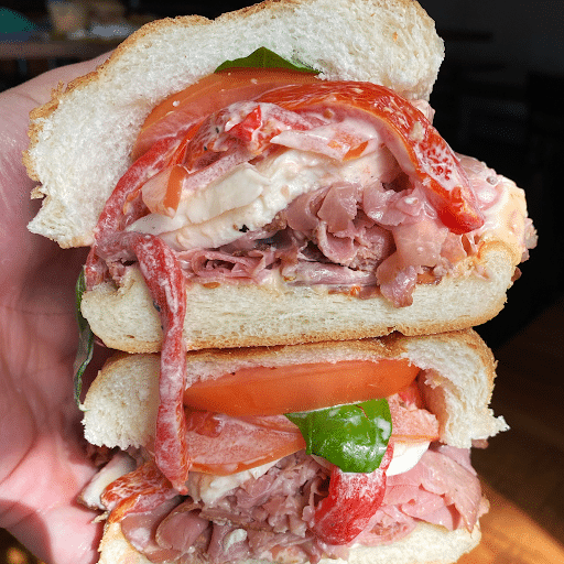 Roast Beef and Cheese Sandwich