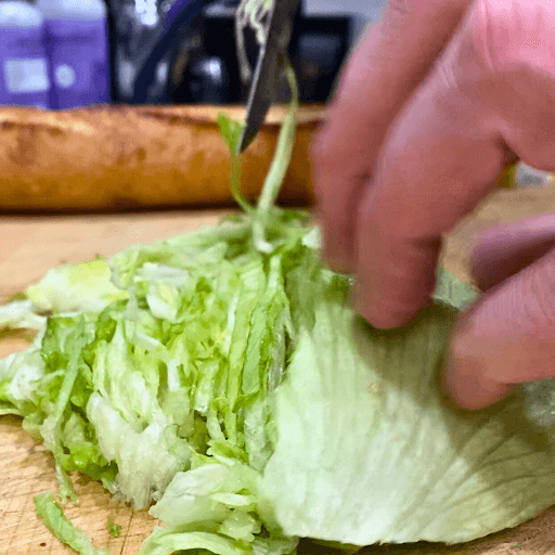 cheeseburger sub recipe-VEGIES