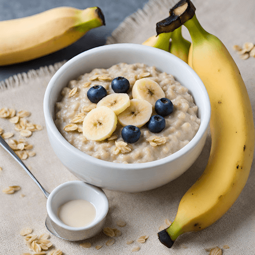oatmeal with bananas