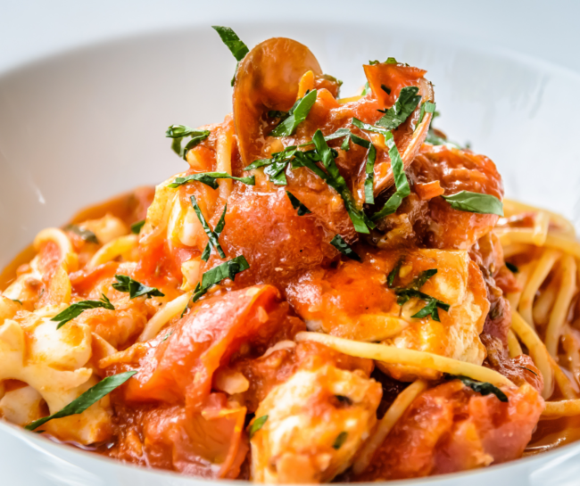 Delicious Mussels marinara